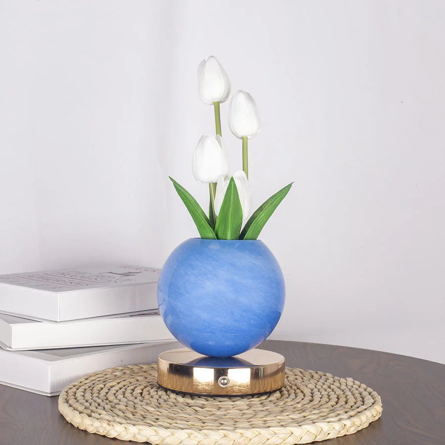 Lampe de Table "Bouquet de Lumière" – Fleurs Lumineuses Mes Luminaires