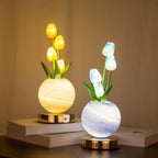 Lampe de Table "Bouquet de Lumière" – Fleurs Lumineuses Mes Luminaires
