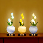 Lampe de Table "Bouquet de Lumière" – Fleurs Lumineuses Mes Luminaires