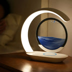 Lampe de Table "Oasis" – Design Circulaire avec Art du Sable Dynamique Mes Luminaires