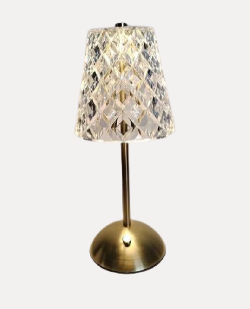 Lampe de Table "Prisme" – Effet Lumineux Diamant et Design Cristal Mes Luminaires