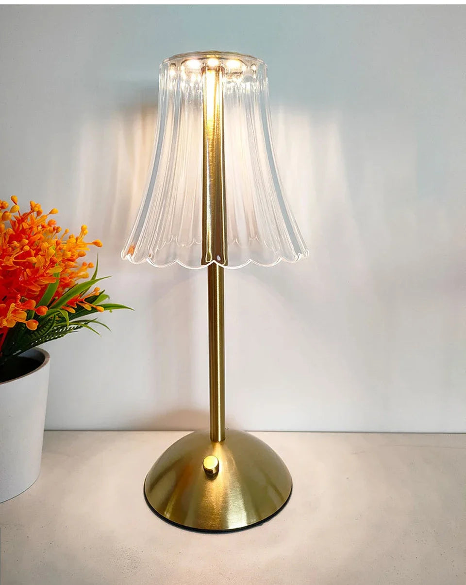 Lampe de Table "Prisme" – Effet Lumineux Diamant et Design Cristal Mes Luminaires