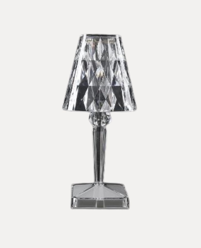 Lampe de Table "Prisme" – Luminaire en Acrylique à Effet Cristal Mes Luminaires