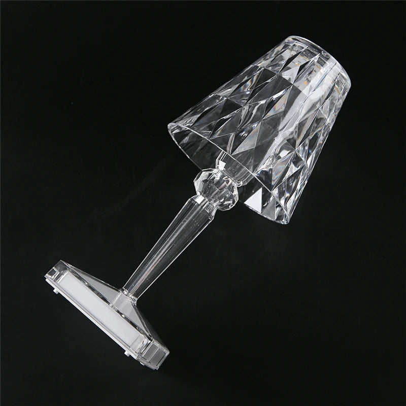 Lampe de Table "Prisme" – Luminaire en Acrylique à Effet Cristal Mes Luminaires