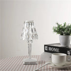 Lampe de Table "Prisme" – Luminaire en Acrylique à Effet Cristal Mes Luminaires