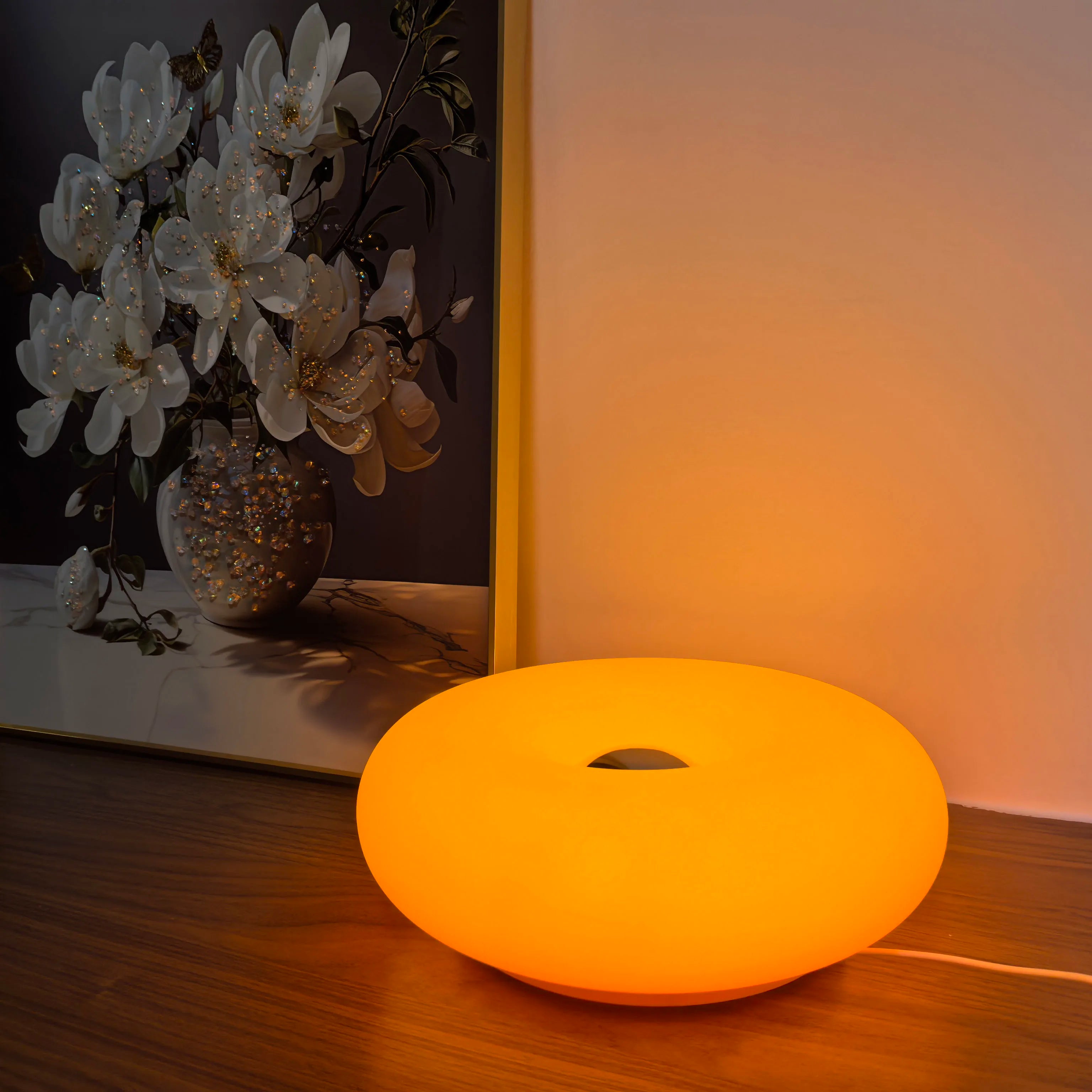 Lampe "Donut" – Veilleuse Design aux Courbes Circulaires Mes Luminaires