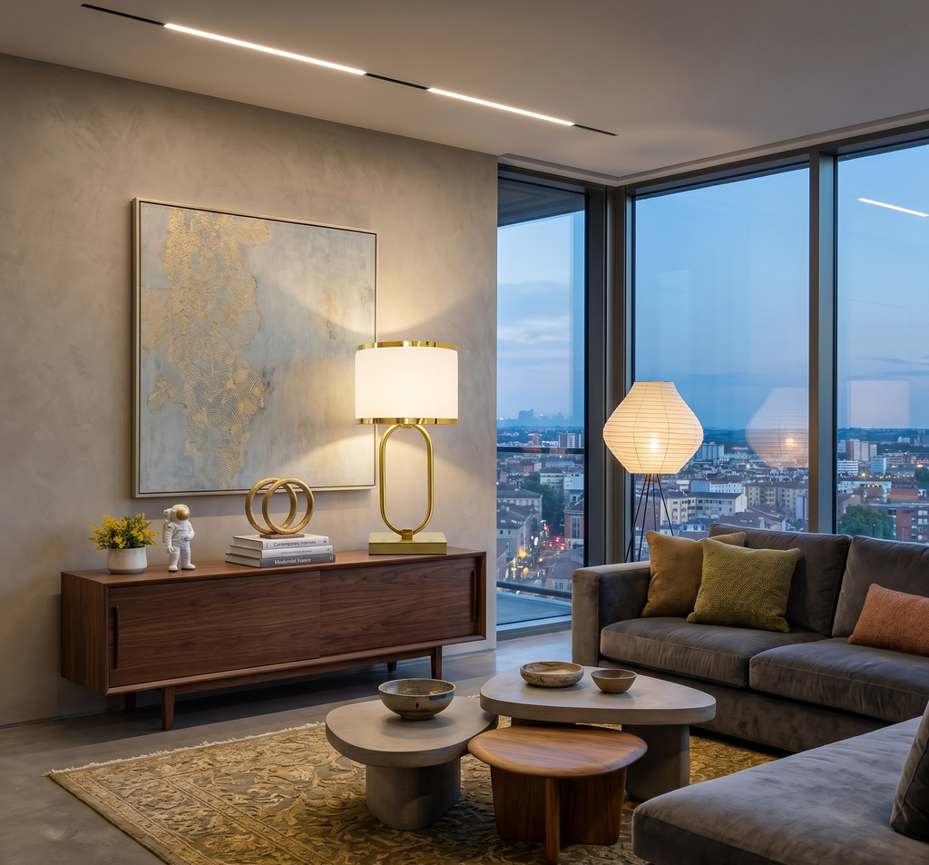 Lampe Géométrique "Halo" – Luminaire Chic à Structure Ouverte en Laiton Mes Luminaires