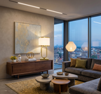 Lampe Géométrique "Halo" – Luminaire Chic à Structure Ouverte en Laiton Mes Luminaires