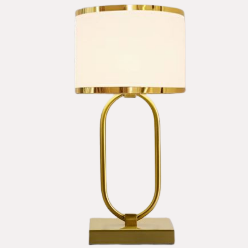 Lampe Géométrique "Halo" – Luminaire Chic à Structure Ouverte en Laiton Mes Luminaires