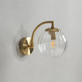 Lampe Murale Design Globe en Verre Nervuré Mes Luminaires