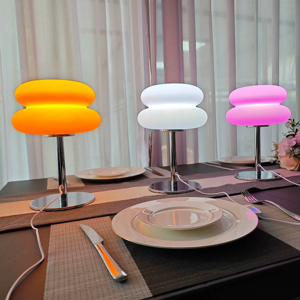 Luminaire à Poser Design Nuage – Double Globe Opale Mes Luminaires