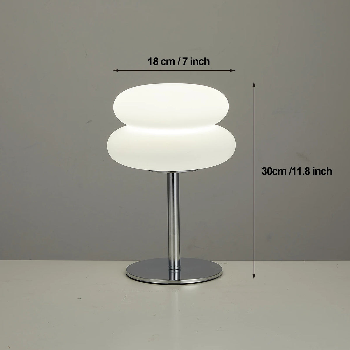 Luminaire à Poser Design Nuage – Double Globe Opale Mes Luminaires