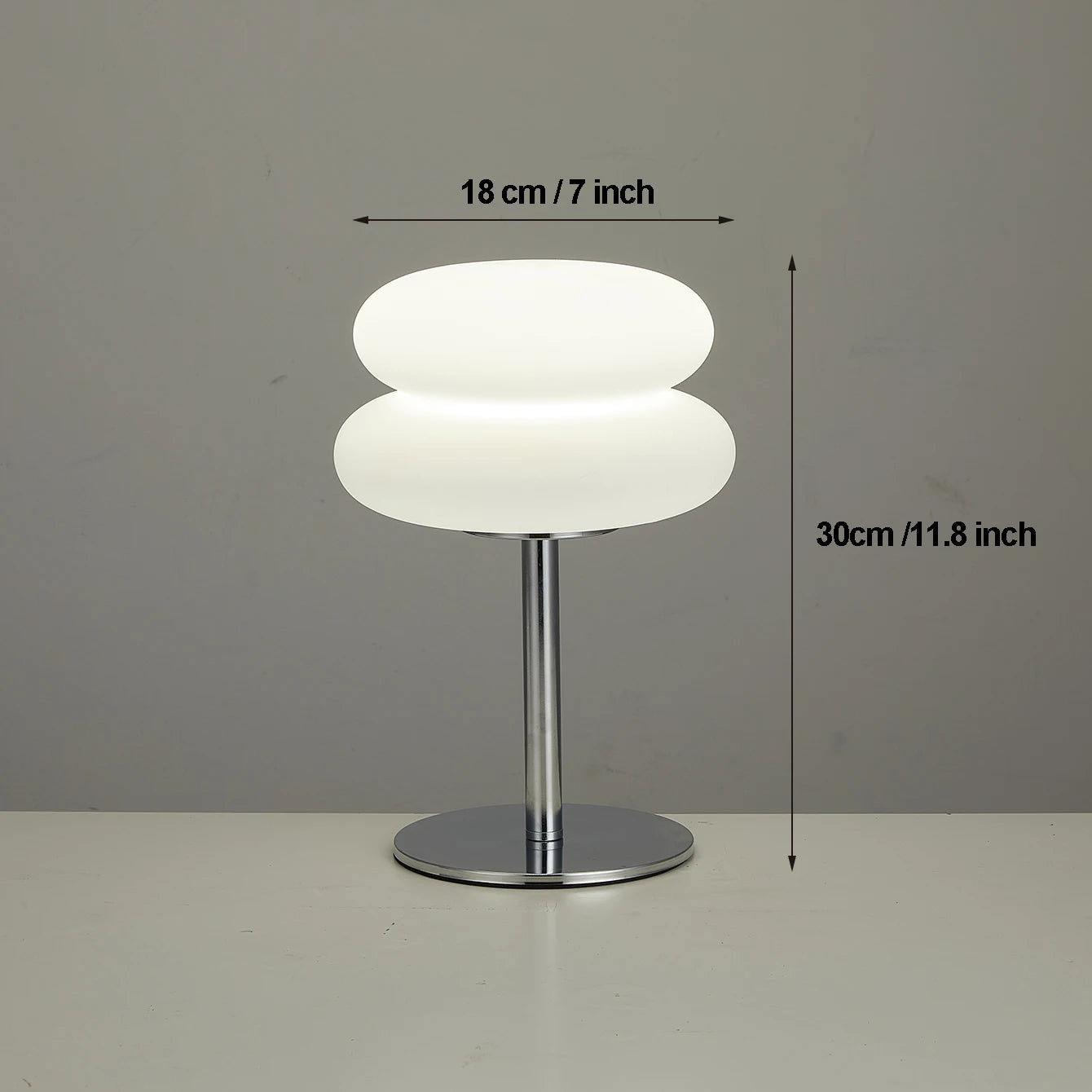 Luminaire à Poser Design Nuage – Double Globe Opale Mes Luminaires