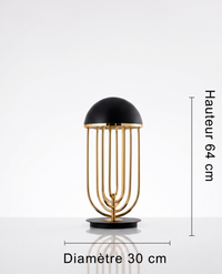Luminaire "Arcadia" – Lampe à Poser aux Lignes Courbes et Finition Or Mes Luminaires