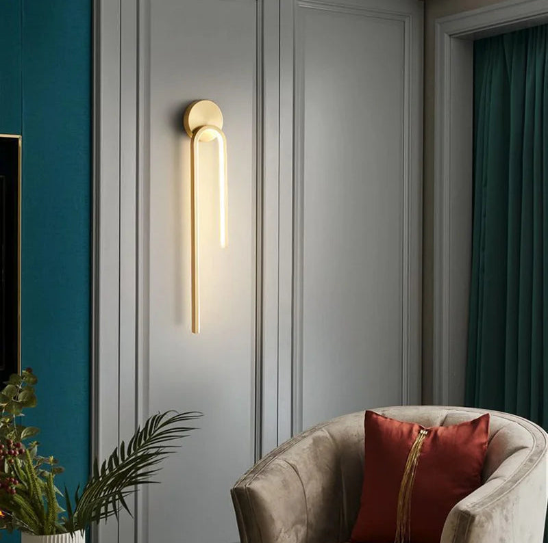 Luminaire "Arceau" – Applique Murale LED au Design Asymétrique Mes Luminaires
