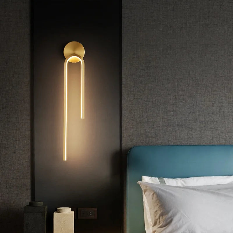 Luminaire "Arceau" – Applique Murale LED au Design Asymétrique Mes Luminaires
