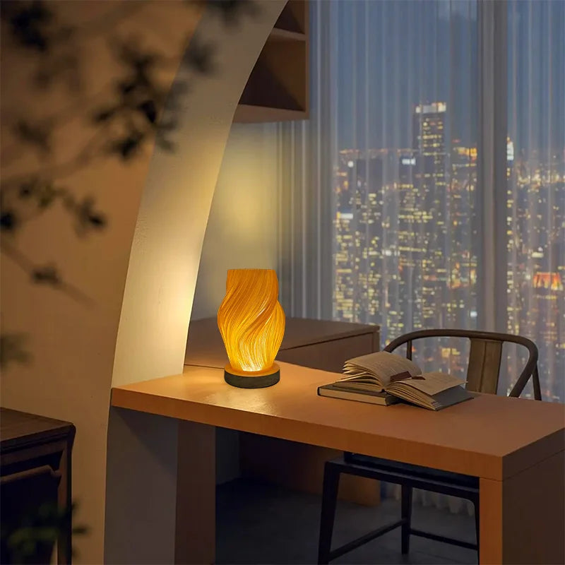 Luminaire d'Ambiance "Flamme Moderne" – Effet de Lampe Dynamique Mes Luminaires