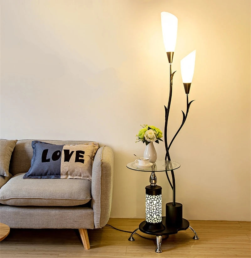 Luminaire d'Appoint avec Plateau en Verre Mes Luminaires