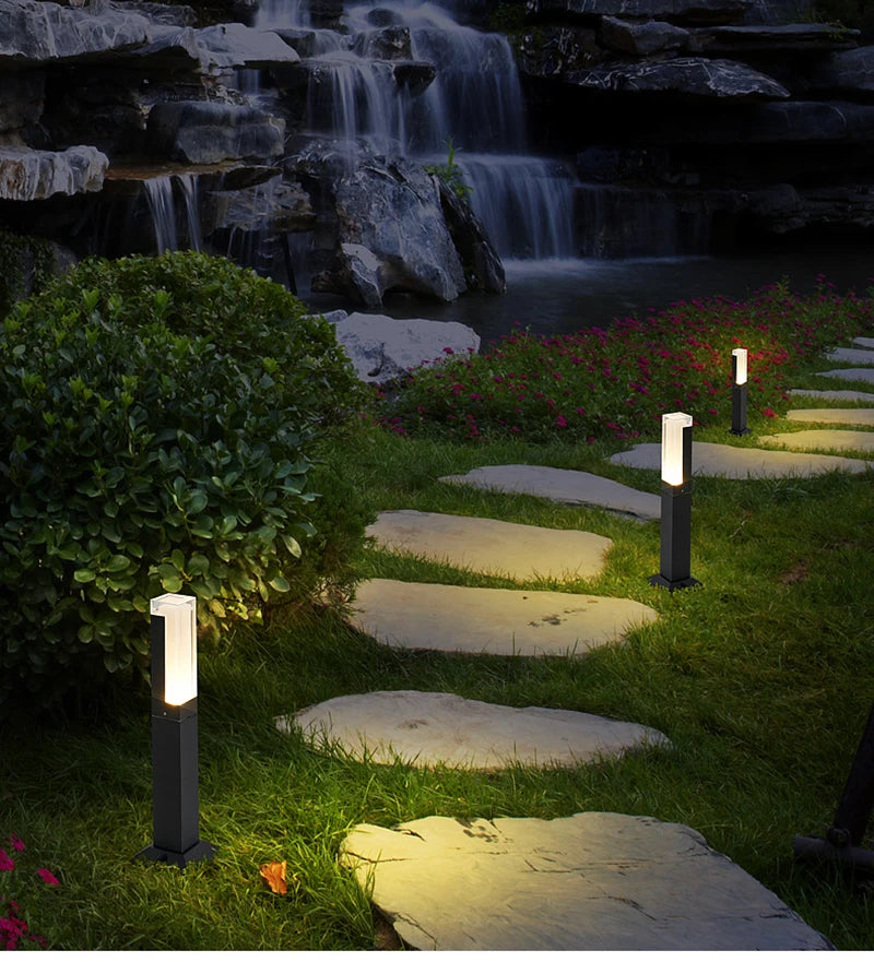 Luminaire de Balisage Jardin – Borne Rectiligne LED Étanche Mes Luminaires