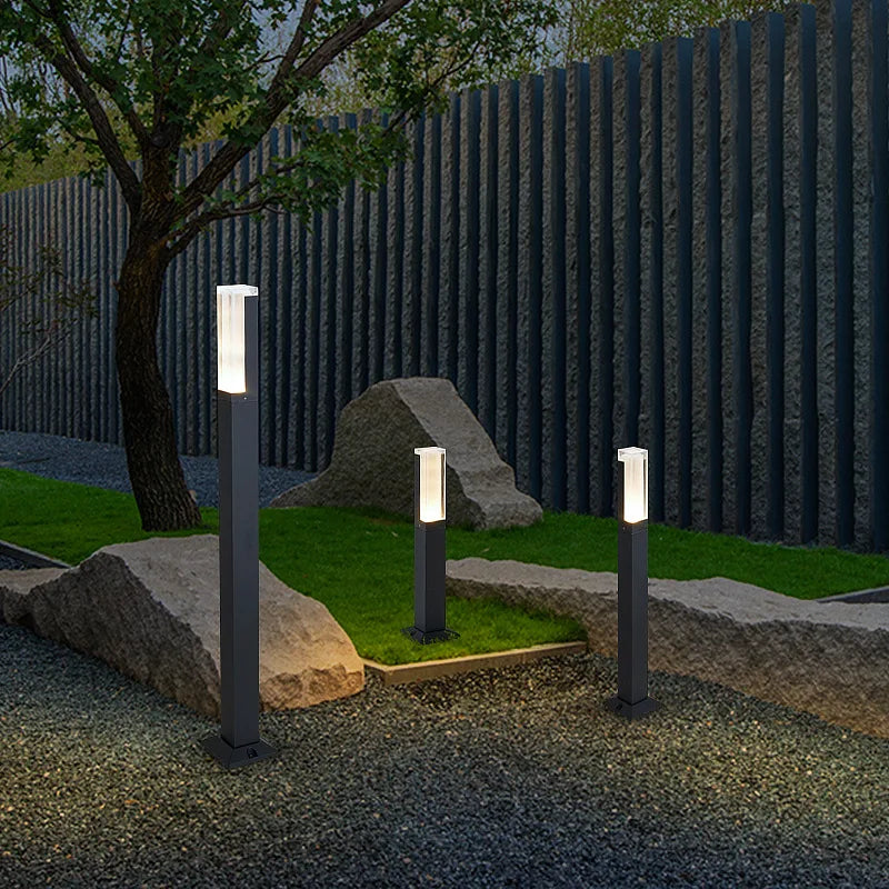Luminaire de Balisage Jardin – Borne Rectiligne LED Étanche Mes Luminaires