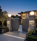 Luminaire de Pilier "Moonlight" – Sphère Mes Luminaires