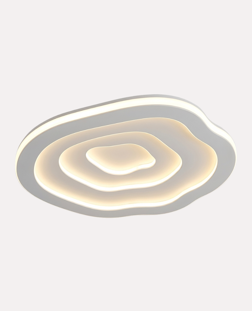 Luminaire de Plafond Design Ondulé – LED Intégrée Mes Luminaires