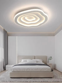 Luminaire de Plafond Design Ondulé – LED Intégrée Mes Luminaires