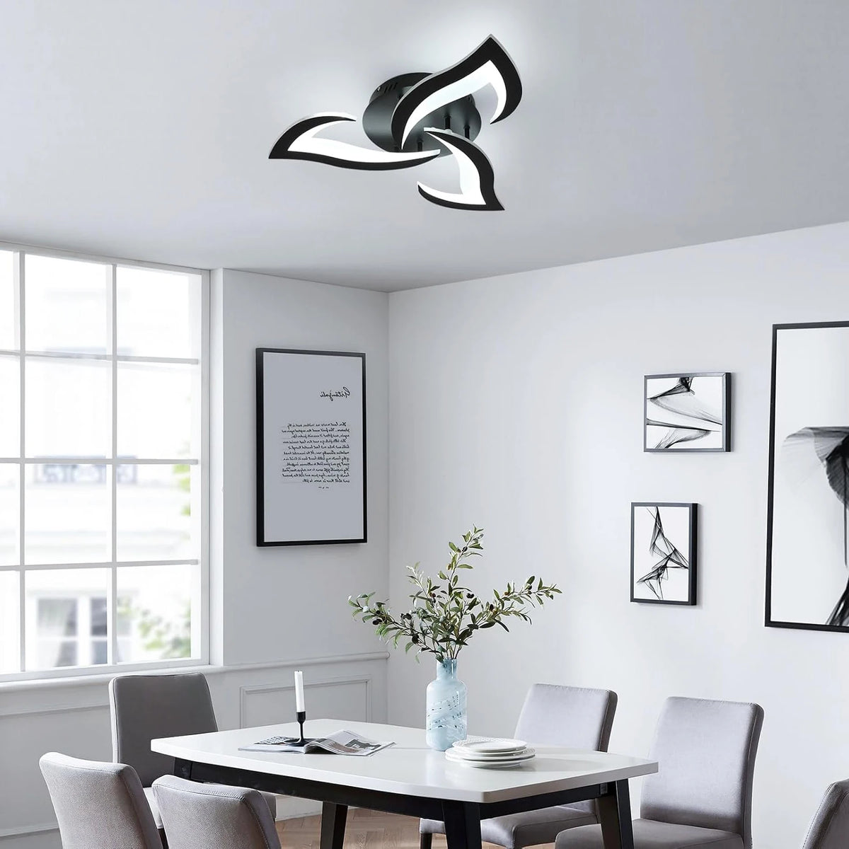 Luminaire de Plafond Extra-Plat – LED Intégrée – Style Contemporain Mes Luminaires