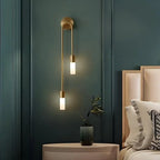 Luminaire "Duo Stem" – Applique Murale Verticale à deux Tiges Mes Luminaires