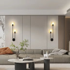 Luminaire "Duo Stem" – Applique Murale Verticale à deux Tiges Mes Luminaires