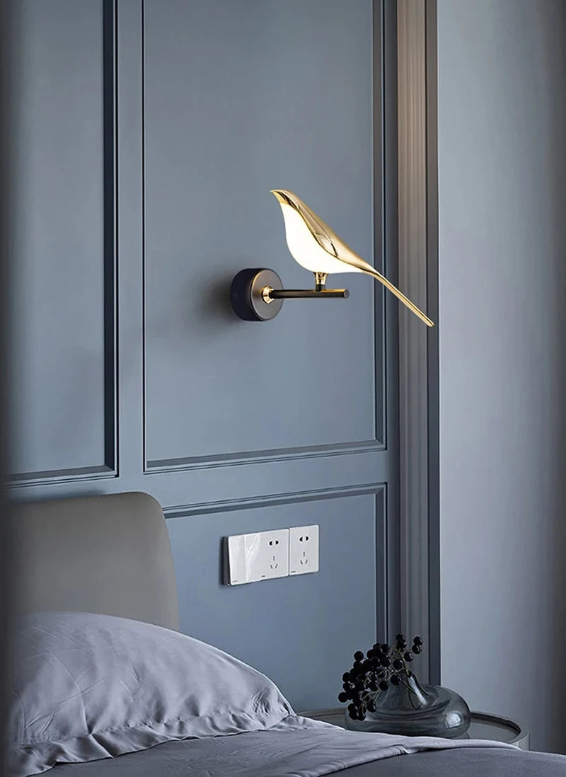 Luminaire "Envol" – Applique Murale avec Figurines Oiseaux Lumineuses Mes Luminaires