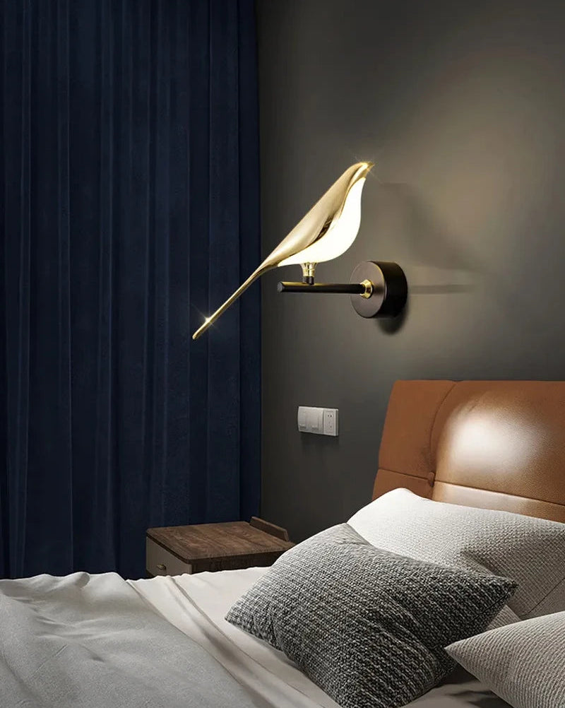 Luminaire "Envol" – Applique Murale avec Figurines Oiseaux Lumineuses Mes Luminaires