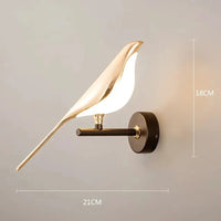 Luminaire "Envol" – Applique Murale avec Figurines Oiseaux Lumineuses Mes Luminaires