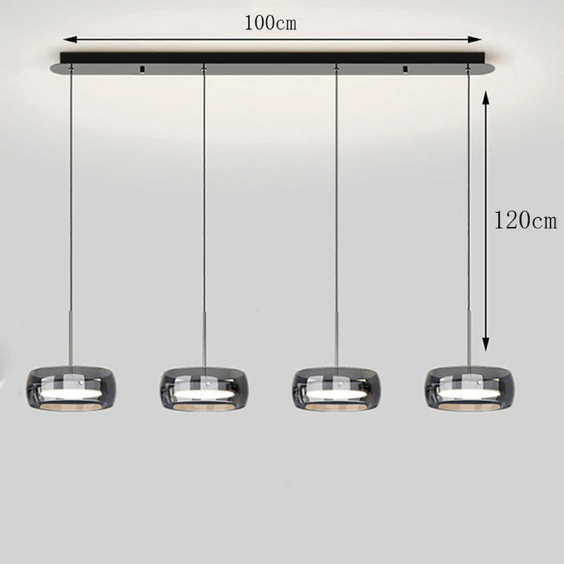 Luminaire Linéaire "Barra" – Suspension de Table Design Mes Luminaires
