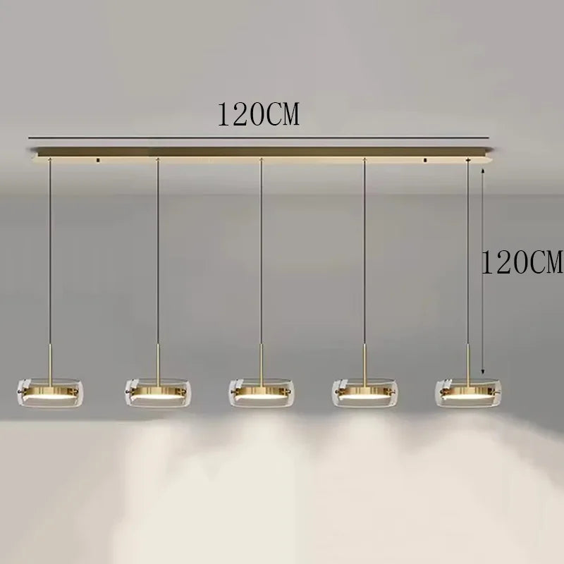 Luminaire Linéaire "Barra" – Suspension de Table Design Mes Luminaires