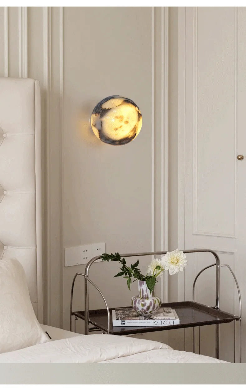 Luminaire "Orbite" – Sphère Lumineuse Murale au Design Contemporain Mes Luminaires