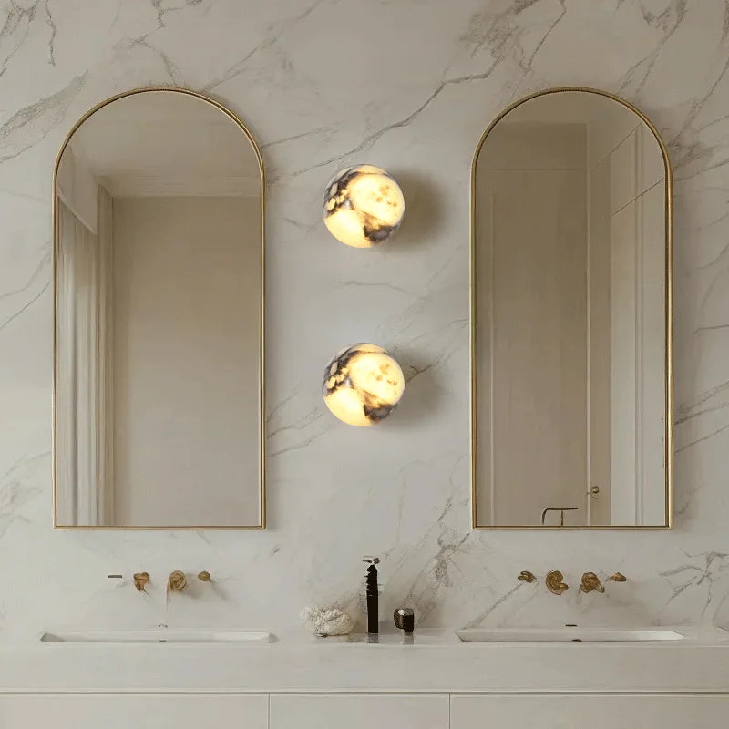 Luminaire "Orbite" – Sphère Lumineuse Murale au Design Contemporain Mes Luminaires