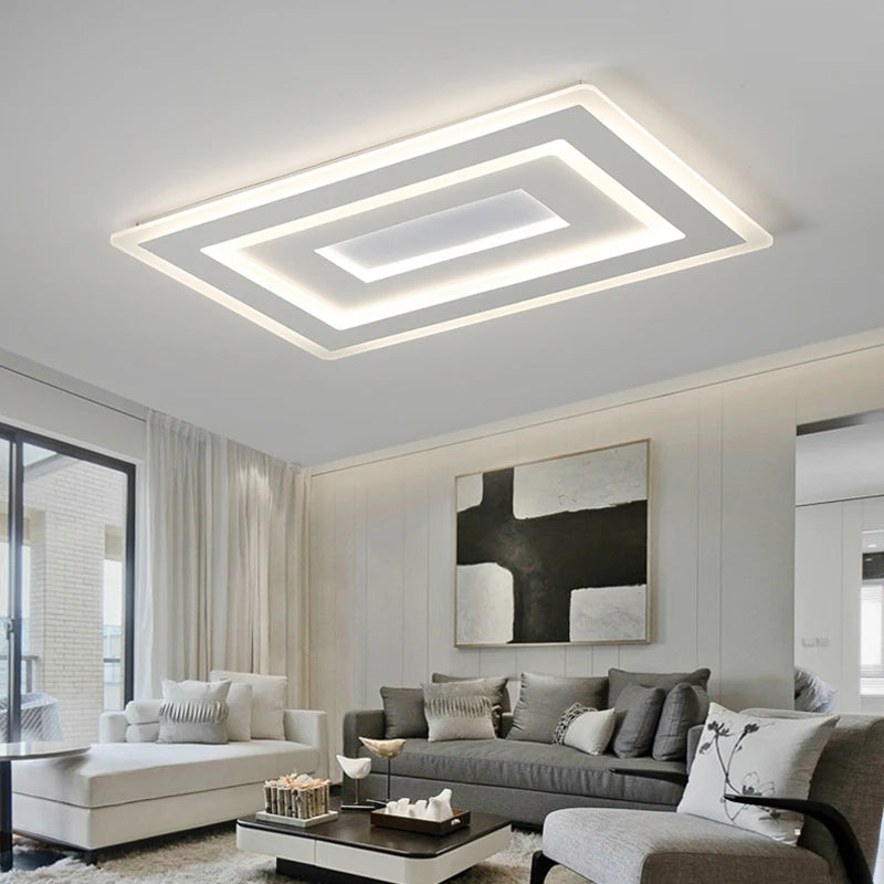 Luminaire "Perspective" – Plafonnier Géométrique à Effet de Profondeur Mes Luminaires