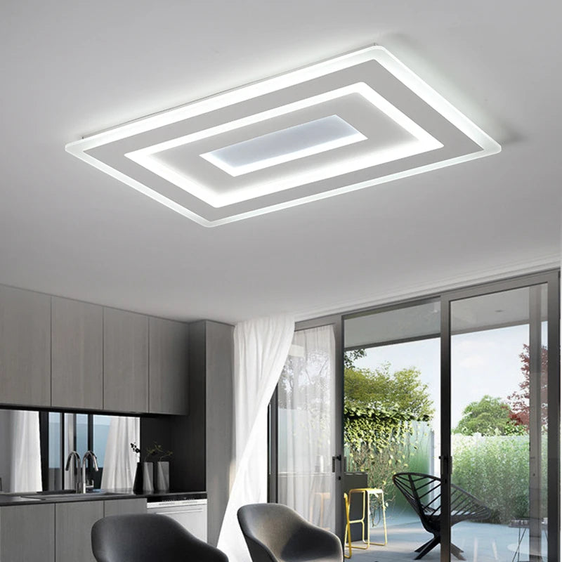 Luminaire "Perspective" – Plafonnier Géométrique à Effet de Profondeur Mes Luminaires