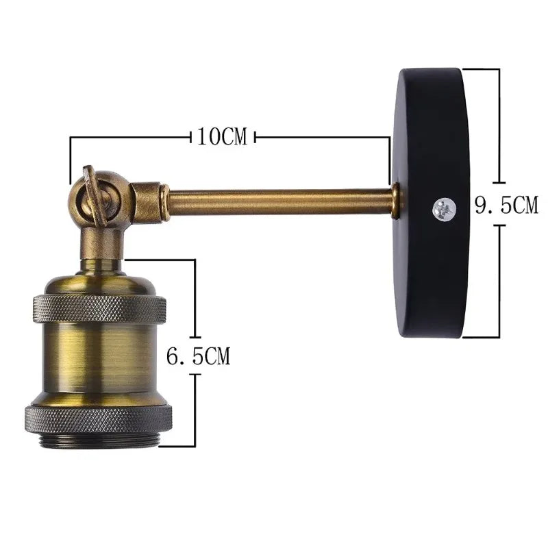 Luminaire Rétro Industriel "Atelier" – Finition Bronze Antique Mes Luminaires