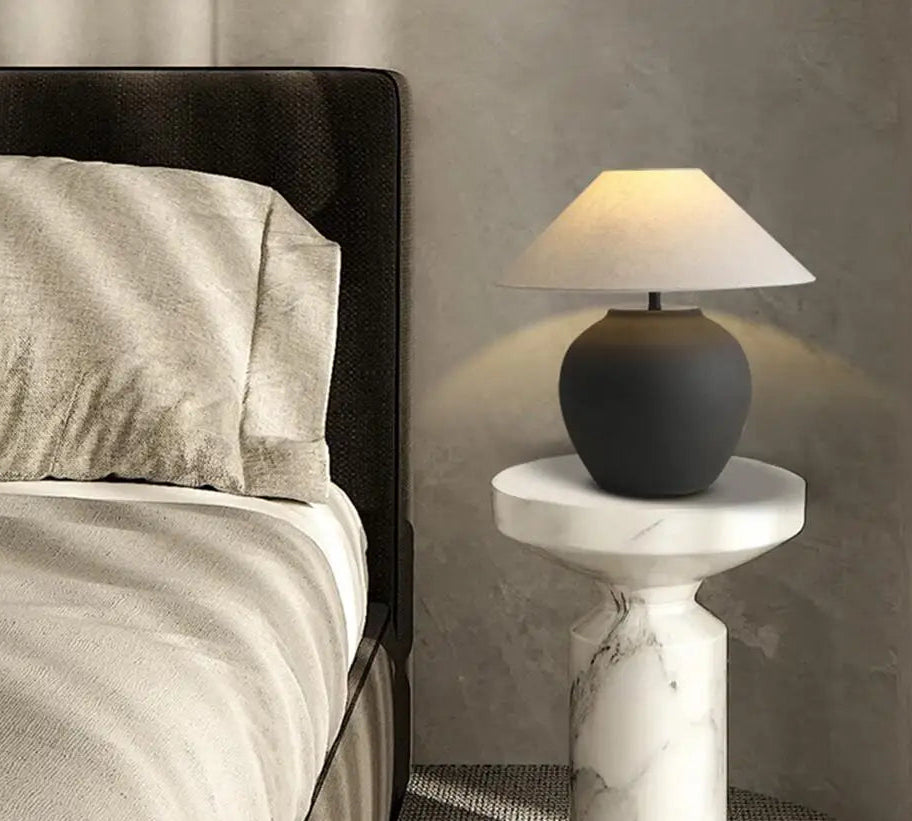 Luminaire "Sérénité" – Lampe Artisanale au Design Organique Mes Luminaires