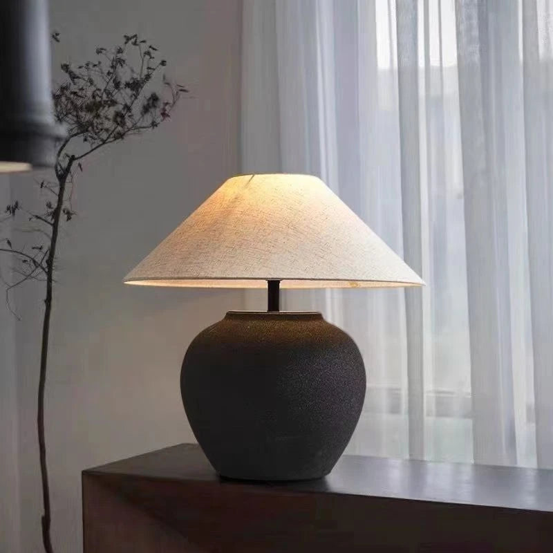 Luminaire "Sérénité" – Lampe Artisanale au Design Organique Mes Luminaires