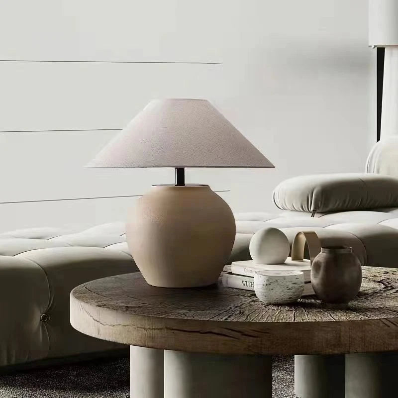 Luminaire "Sérénité" – Lampe Artisanale au Design Organique Mes Luminaires