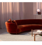 Luminaire "Sinuous" – Lampe Globe avec Pied en Forme de Serpent Mes Luminaires