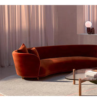 Luminaire "Sinuous" – Lampe Globe avec Pied en Forme de Serpent Mes Luminaires