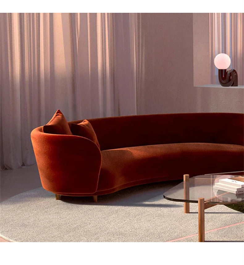 Luminaire "Sinuous" – Lampe Globe avec Pied en Forme de Serpent Mes Luminaires