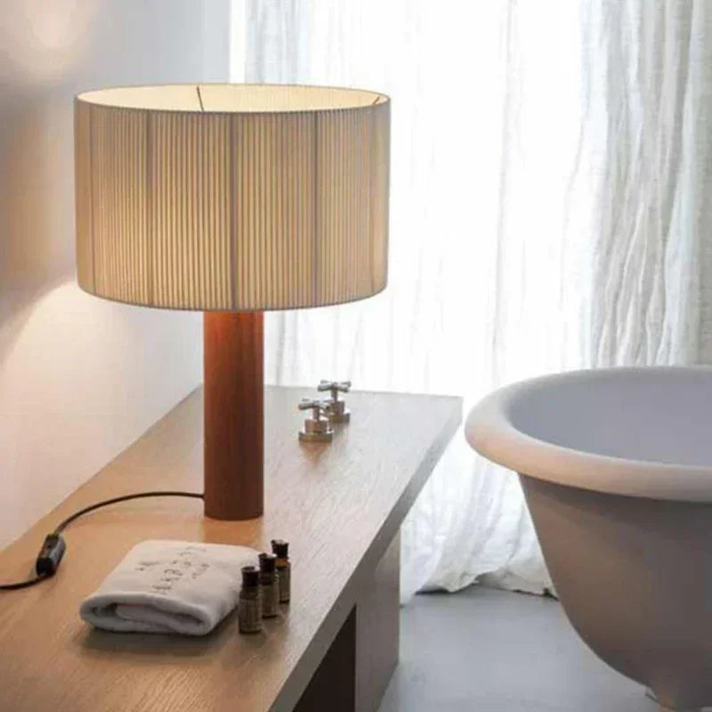 Luminaire "Zen Wood" – Lampe d'Ambiance aux Lignes Minimalistes Mes Luminaires