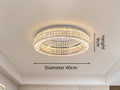 Lustre "Couronne de Cristal" – Plafonnier Moderne à Éclairage Moderne Mes Luminaires