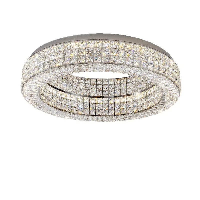 Lustre "Couronne de Cristal" – Plafonnier Moderne à Éclairage Moderne Mes Luminaires