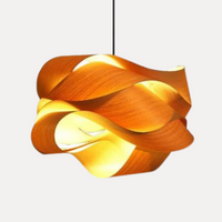 Lustre Design "Arborescence" – Suspension en Bois Courbé et Organique Mes Luminaires